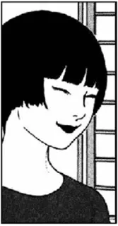 😊 9a9a777d wanita, manga, anime, potret, kartun whatsapp sticker