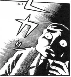 😮 abc01d94 CRACK Manga, Syok, Horor, Komik, Ketakutan whatsapp sticker