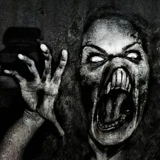 😜 02d5abac Terror, Zumbi, Monstro, Assustador, Morto-vivo, Sinistro whatsapp sticker