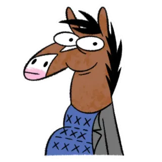 BoJack whatsapp stickers