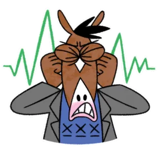 😫 c1016452 Bojack Horseman bojack horseman, netflix, tv show, cartoon, horse, frustrated telegram sticker