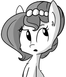 😟 2426b9a0 Cartoon, Pony, Schattig, Dier, Paard, Tekening, Personage whatsapp sticker