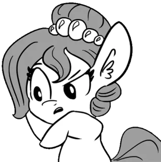 😗 add76e39 Pony, Cartoon, Personage, Tekening whatsapp sticker