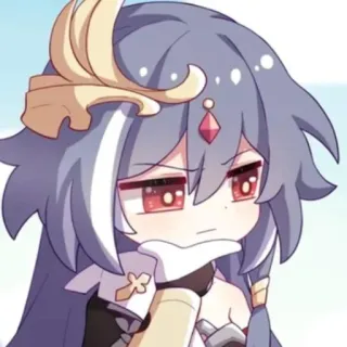 🤓 a4037afe 애니메이션, 치비, 귀여운, 여성, 소녀 telegram sticker