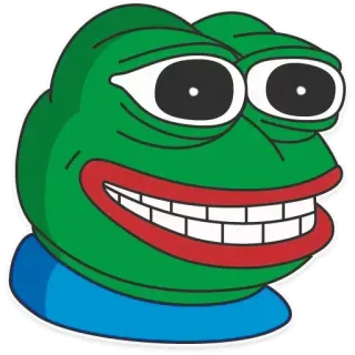 😍 5008ade6 Pepe the Frog pepe, rana, meme, meme de internet, popular telegram sticker