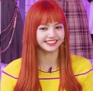 🍊 b78e3d94 Lisa Lisa, K-pop, penyanyi, idola, selebriti, wanita, tersenyum telegram sticker