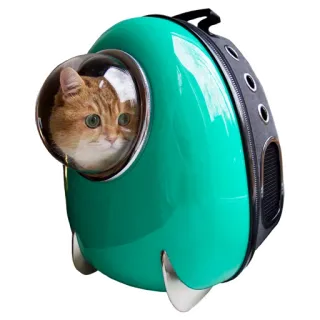 🎒 a635174b кот, животное, питомец, рюкзак, космос, нести telegram sticker