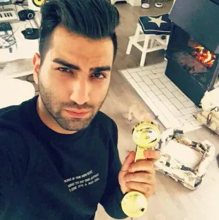 🌀 2785ea63 GOING IS THE NEW BUTE WHAT TO DO ITS A BAD IDEA pria, telepon, dalam ruangan, potret, kemeja hitam telegram sticker