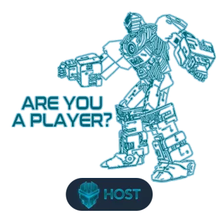 😃 e0f7dd83 ARE YOU A PLAYER? หุ่นยนต์, ผู้เล่น, อนาคต, เทคโนโลยี, เกม, พิธีกร telegram sticker