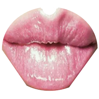 💋 0fdce86c ริมฝีปาก, ปาก, กลอส, ชมพู, แต่งหน้า, เครื่องสำอาง telegram sticker