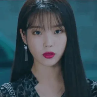 🌙 3ef3de55 IU korean, singer, actress, celebrity, woman telegram sticker