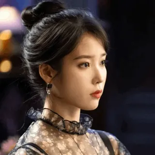 🌙 50a17c76 IU IU, singer, actress, korean, celebrity telegram sticker