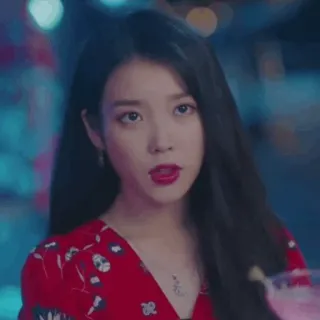 ✨ 569efb66 IU korean, celebrity, singer, actress, IU telegram sticker