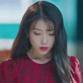 ✨ 7cf7830e IU korean actress, iu, actress, singer, woman, korean telegram sticker