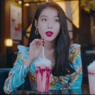 ✨ 8383858a woman, drink, indoors telegram sticker