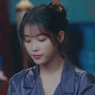 🌙 c664bdcb IU IU, woman, Korean, singer, actress, celebrity telegram sticker