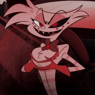 💝 b82ba039 Angel Dust Hazbin Hotel Hazbin Hotel, Angel Dust, hoạt hình, phim hoạt hình, quỷ, kẻ phản diện telegram sticker