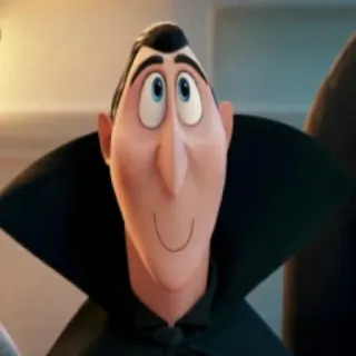 🕸 f8fe2c3c Dracula Hotel Transylvania Cartone animato, Vampiro, Mostro, Dracula, Hotel Transylvania whatsapp sticker