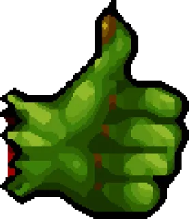 Heroes of the Storm Orc Hand Symbol Pack telegram stickers