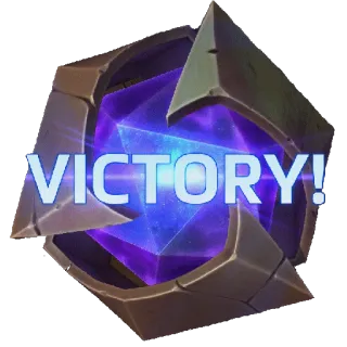 👍 d274b313 VICTORY! victoire, célébration, gagnant, succès, jeu, réussite telegram sticker