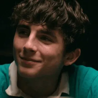 🍃 34157330 Timothée Chalamet, aktor, potret, orang telegram sticker