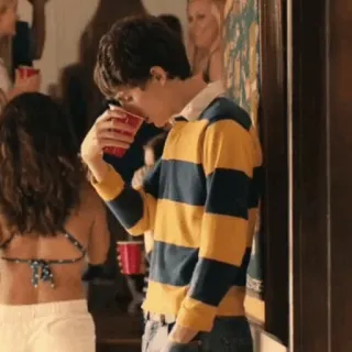 🍃 603207be pesta, remaja, kuliah, minum, gelas merah telegram sticker