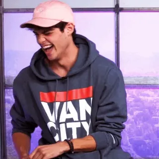 🔱 7f01c844 VAN CITY hombre, sudadera con capucha, sombrero, ropa, persona telegram sticker