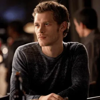 🔱 945bdb94 Klaus Mikaelson The Vampire Diaries vampiro, The Originals, serie de tv, Klaus, Joseph Morgan, sobrenatural telegram sticker