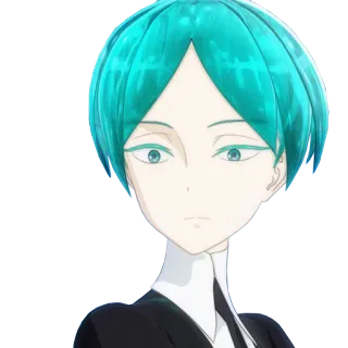 😐 19e2298f Phosphophyllite Houseki no Kuni Anime, Karakter, Phosphophyllite, Houseki no Kuni, Batu Mulia, Rambut Hijau whatsapp sticker