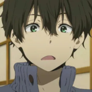 🌿 35ee3375 Anime, Menino, Desenho animado, Retrato, Ilustração, Personagem whatsapp sticker