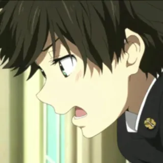 🐉 6b55fc45 Anime, Menino, Uniforme escolar, Desenho animado, Retrato, Personagem whatsapp sticker