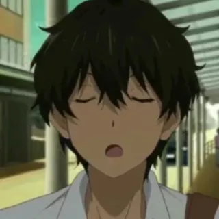 🌵 9f6cb4f0 anime, mangá, desenho animado, retrato, personagem, menino whatsapp sticker