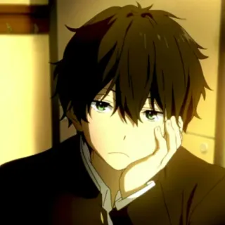 🎋 b58e4663 Anime, Menino, Personagem, Mangá, Ilustração, Desenho animado whatsapp sticker