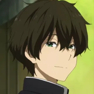 ➖ 5fe909de Anime, Retrato, Chico, Dibujo animado telegram sticker