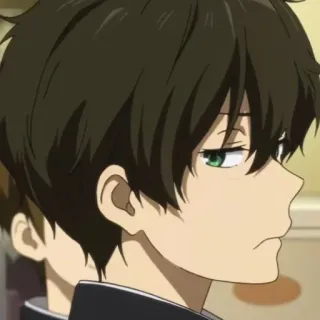 ➖ b416585a Anime, Personaje, Dibujo, Chico, Retrato telegram sticker