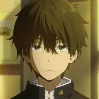 Houtarou Oreki . @QuqnuC . telegram stickers