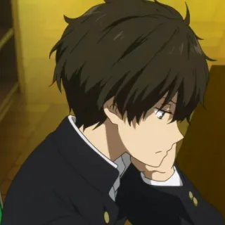 ➖ cb44d664 Anime, Chico, Uniforme escolar telegram sticker