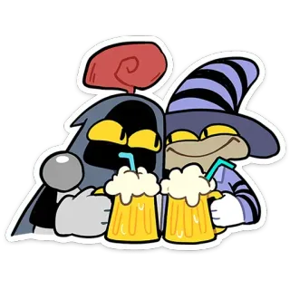 🍻 2168fcdc Dibujos animados, Personajes, Bebiendo, Cerveza, Animación telegram sticker