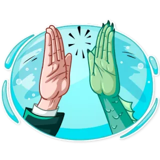 H. P. Lovecraft telegram stickers