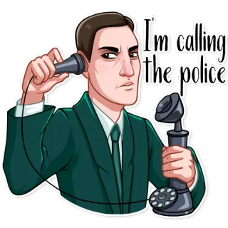 H. P. Lovecraft telegram stickers
