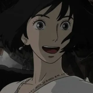 🤩 23204090 Nausicaä Nausicaä of the Valley of the Wind Anime, Ghibli, Personage, Vrouw, Cartoon telegram sticker