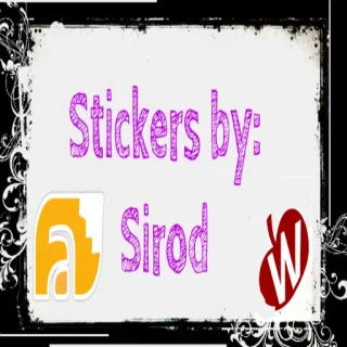 👩‍🎨 91f597b7 Stickers by: Sirod stiker, sirod, dapat disesuaikan, desain telegram sticker