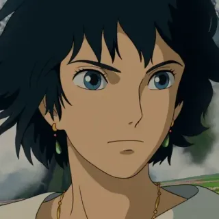 🗝 0aae8ea2 Howl Howl's Moving Castle Anime, Film, Karakter, Studio Ghibli, Howl's Moving Castle telegram sticker