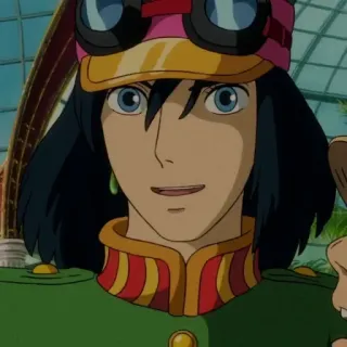 🔮 66678f76 Howl Howl's Moving Castle Howl, Howl's Moving Castle, Anime, Studio Ghibli, Karakter, Film telegram sticker