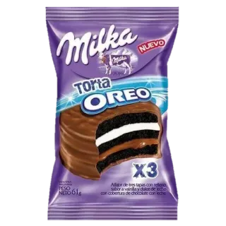 🤩 120e7497 Milka
Torta
OREO
NUEVO
X3
TESO
NLTO618
Aljorde estas con relleno
sabor a vainilla y dulce de leche
concobertura de chocolate con leche Schokolade, Oreo, Milka, Torte, Snack, Dessert, Essen telegram sticker