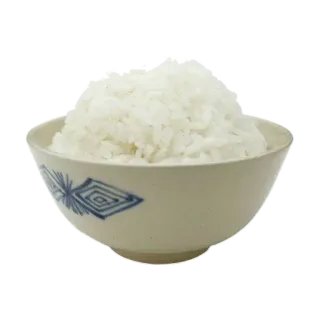 🤩 b0503d00 Reis, Essen, Schüssel, Asiatisches Essen, Grundnahrungsmittel, Weißer Reis, Gekochter Reis telegram sticker