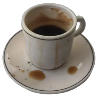 🤩 bd3131c9 Kaffee, Tasse, Getränk, Getränk, Untertasse, Espresso telegram sticker