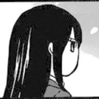 🖤 93364d10 อนิเมะ, การ์ตูน, ผู้หญิง, ภาพเหมือน, ภาพประกอบ, มังงะ telegram sticker