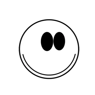 😍 a12e898c faccina, viso, sorriso, emoticon, felice telegram sticker