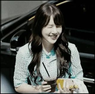 🌚 1bdb4eb9 ผู้หญิง, กาแฟ, เครื่องดื่ม, คน, ผู้หญิง, ภาพเหมือน telegram sticker